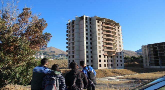 Erzurum New City Konutları Yıkılıyor