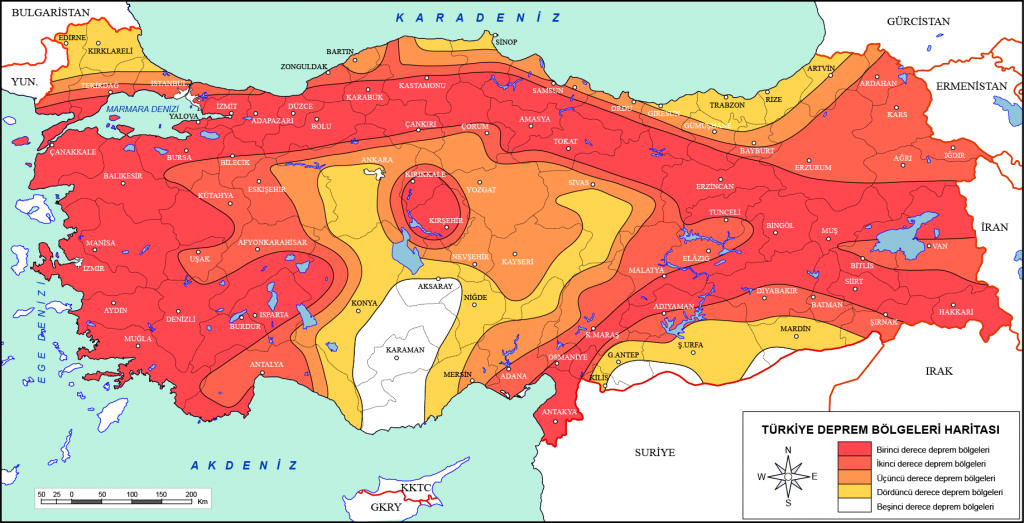 DASK Deprem Haritası Güncellendi