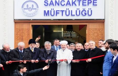 Sancaktepe İlçe Müftülük Binası Açıldı!