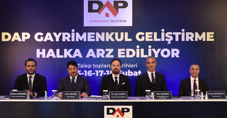 DAP Gayrimenkul Geliştirme'nin Halka Arz Oluyor