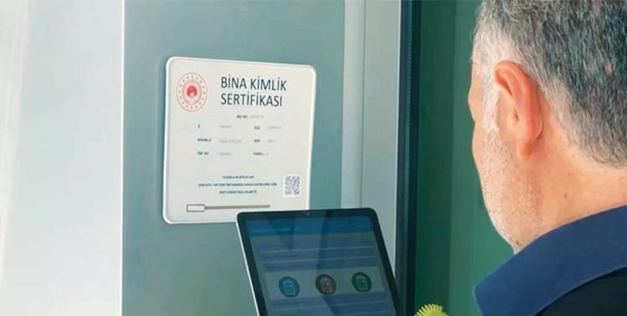 Türkiye'de 27 Bin Bina QR Kodlu Kimlik Aldı