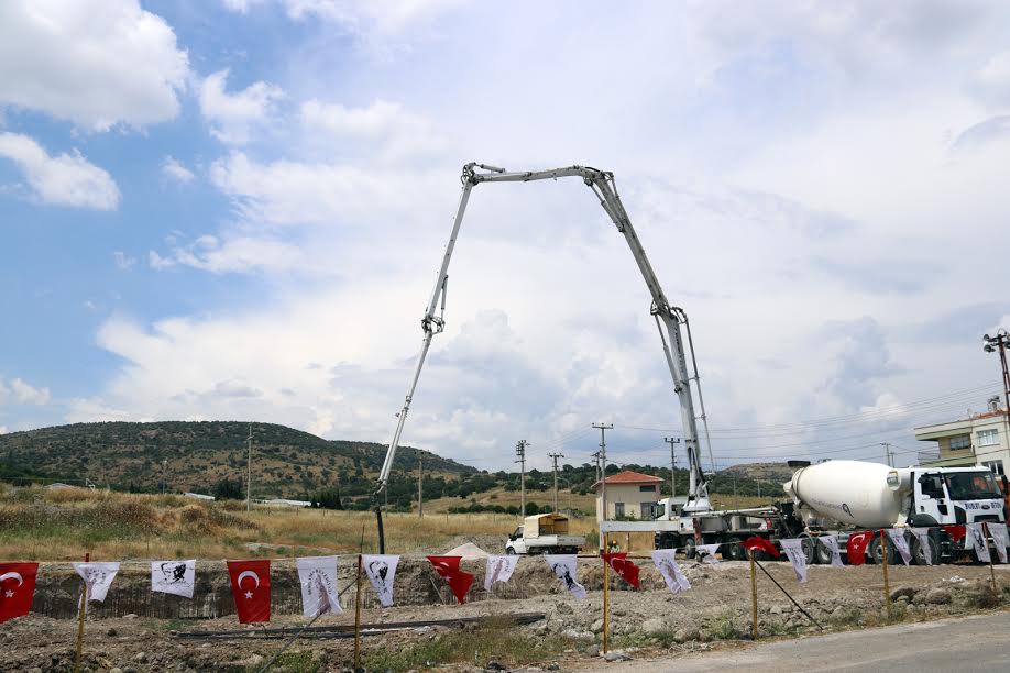 Ödemiş Bayatlı Ilıca Camisinin Temeli Atıldı