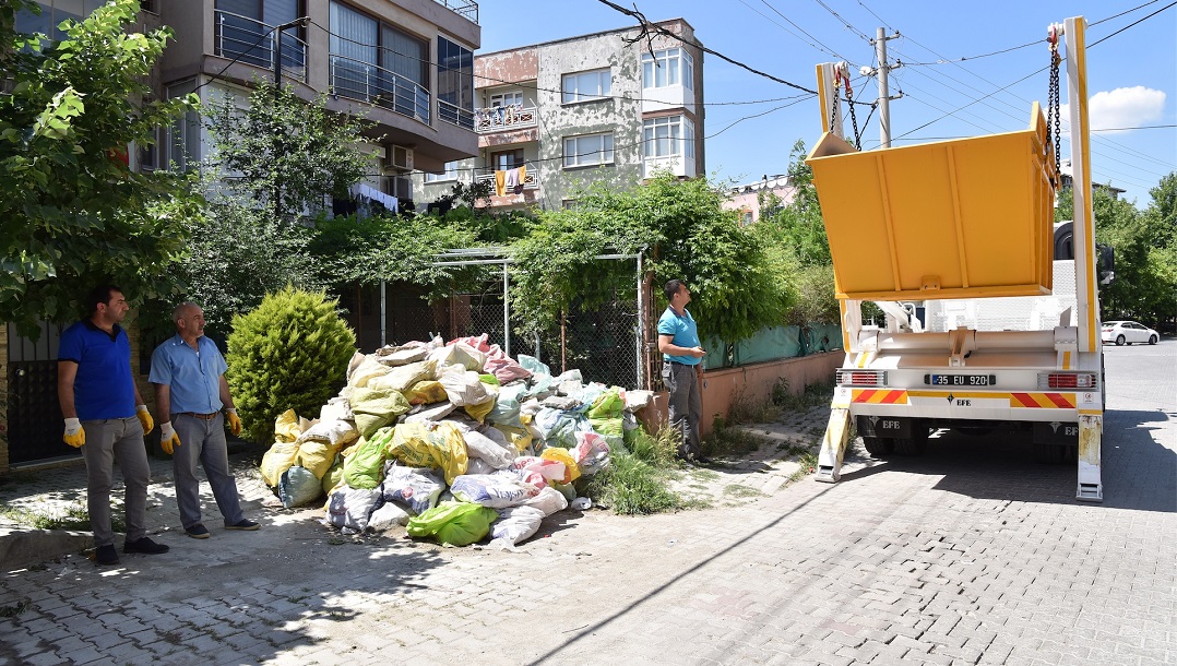 Bornova’da randevulu moloz sistemi Başladı